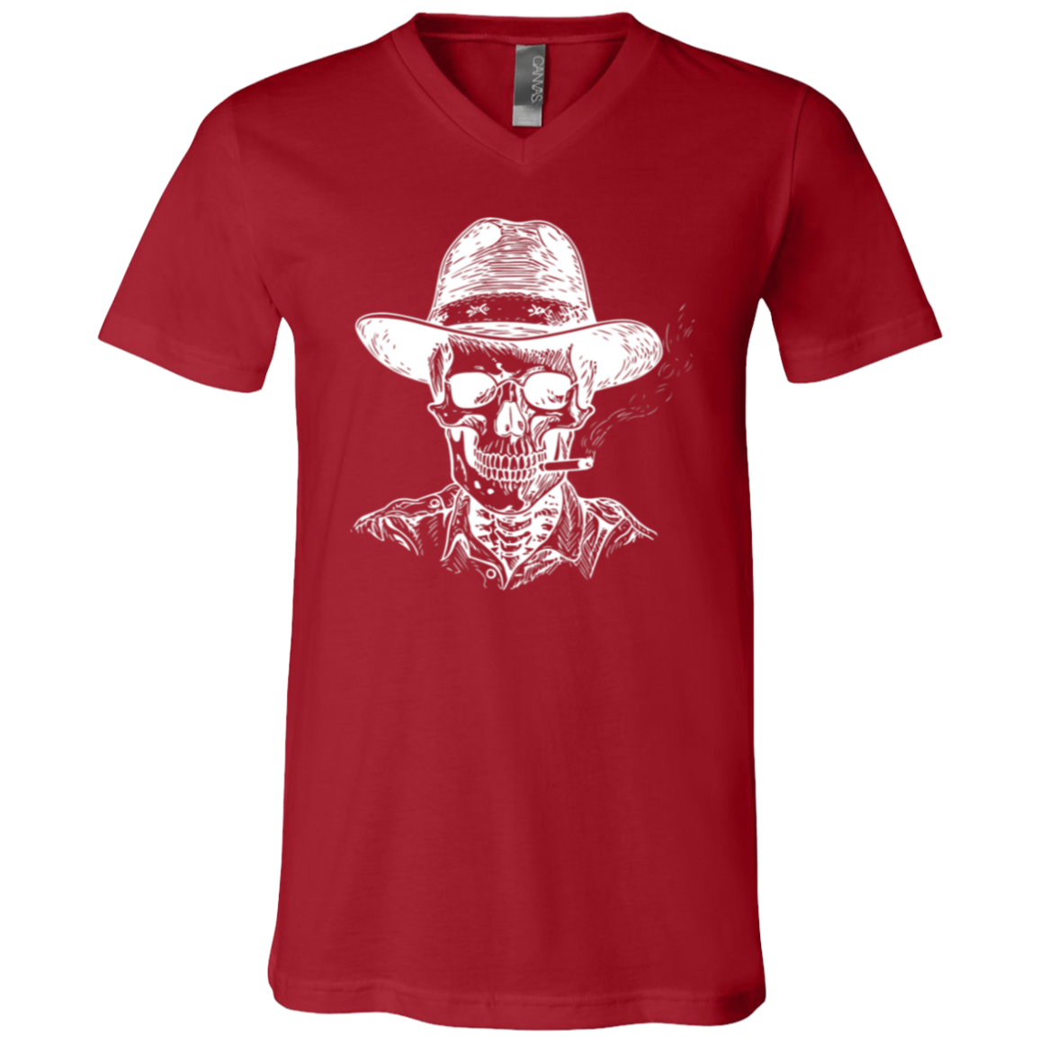 Skeleton V-Neck T-Shirt