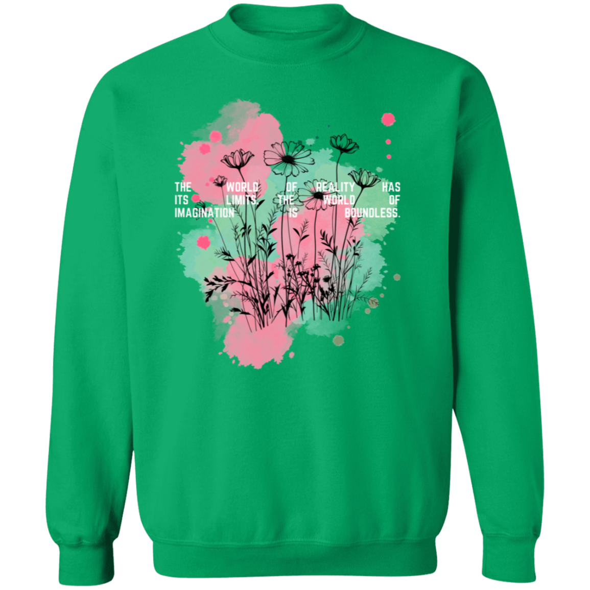 Imagination Crewneck Pullover Sweatshirt