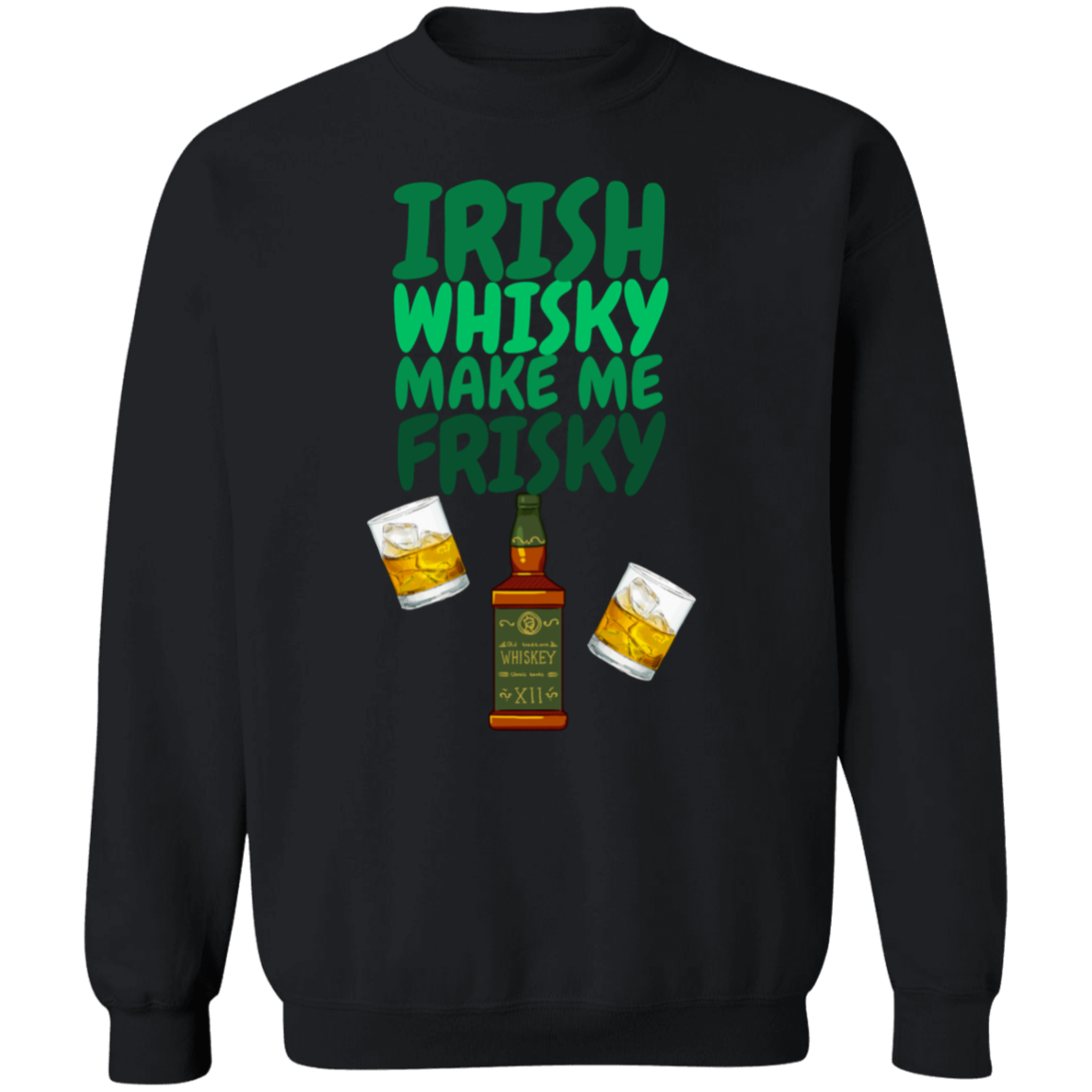 Irish Whisky Pullover Sweatshirt