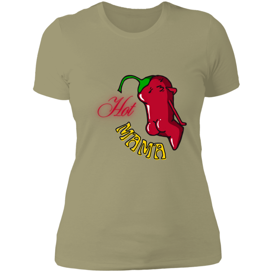 Hot Mama Pepper Ladies' Boyfriend T-Shirt