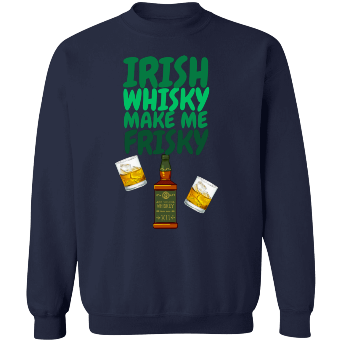 Irish Whisky Pullover Sweatshirt