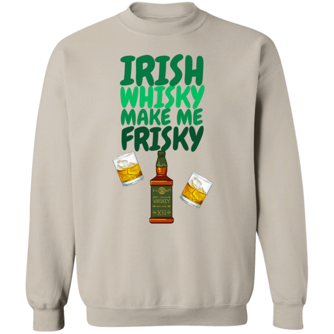 Irish Whisky Pullover Sweatshirt