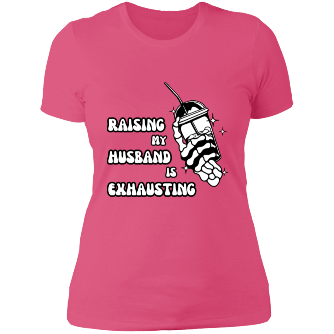 Exhausting Ladies' Boyfriend T-Shirt
