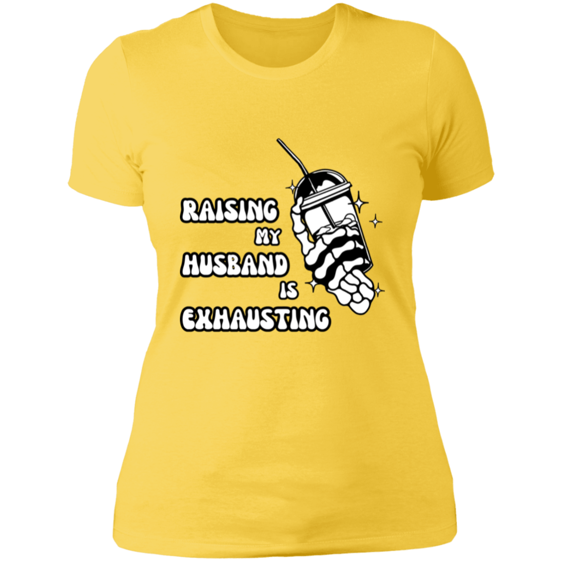 Exhausting Ladies' Boyfriend T-Shirt