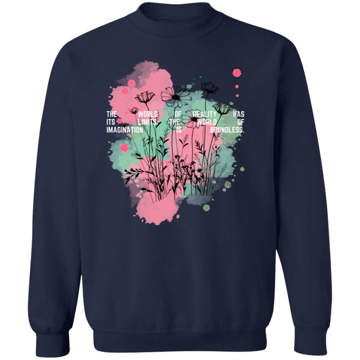 Imagination Crewneck Pullover Sweatshirt