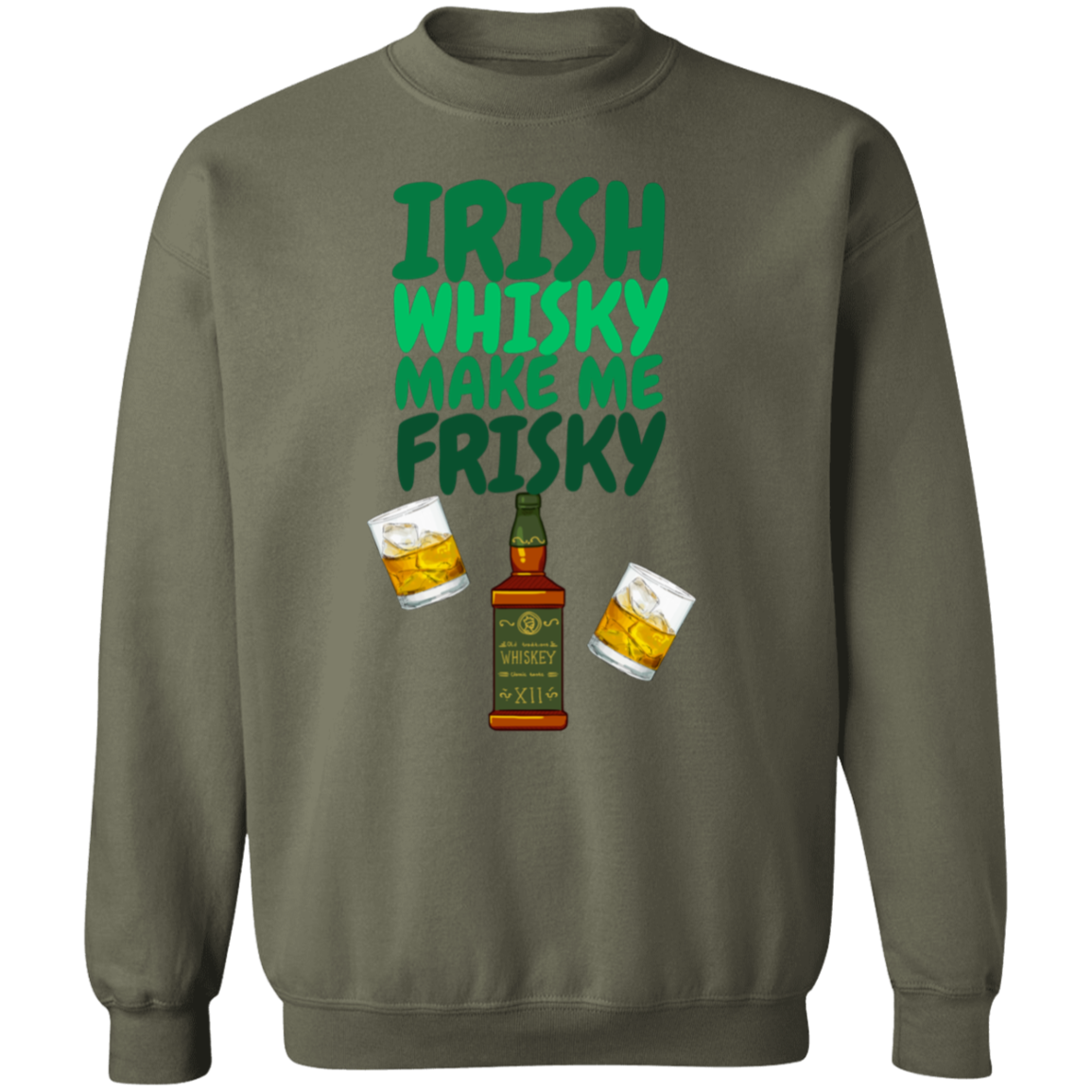 Irish Whisky Pullover Sweatshirt