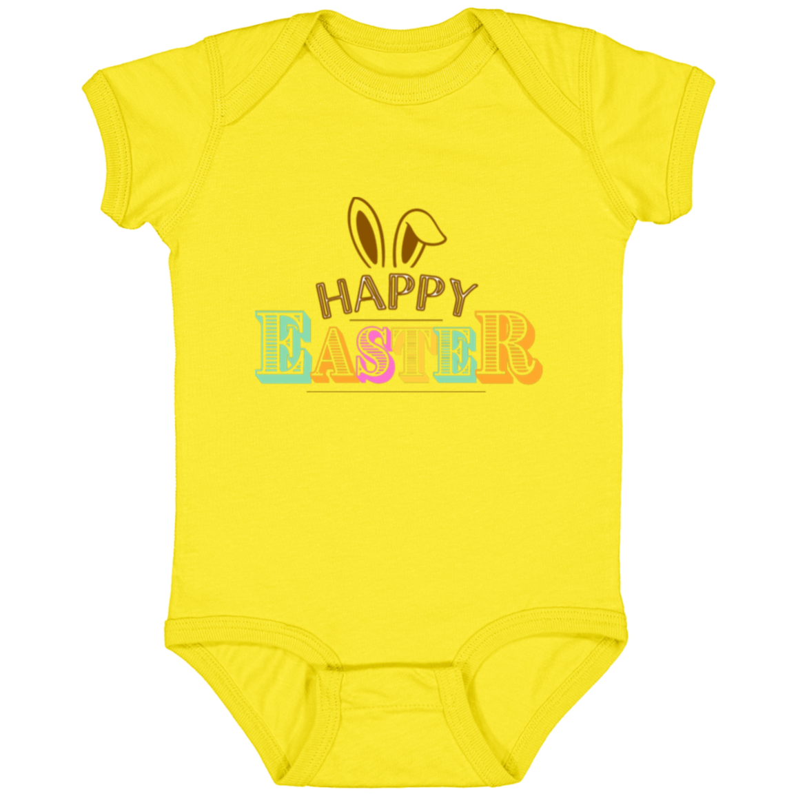 Happy Easter Fine Jersey Bodysuit