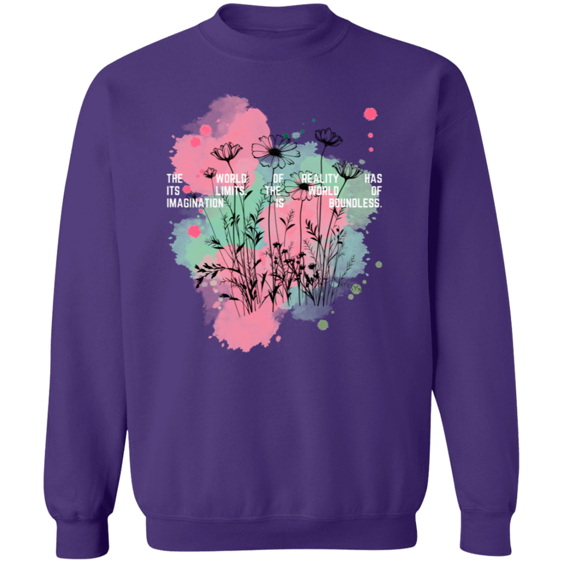 Imagination Crewneck Pullover Sweatshirt