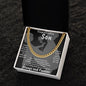 Congratulation Son Cuban Link Chain