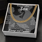 Congratulation Son Cuban Link Chain