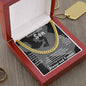Congratulation Son Cuban Link Chain