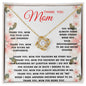 Thank You Mom Love Knot Necklace