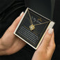 To My Queen Love Knot Necklace