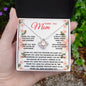 Thank You Mom Love Knot Necklace