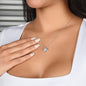 To My Queen Love Knot Necklace