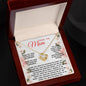 Thank You Mom Love Knot Necklace