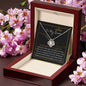 To My Queen Love Knot Necklace