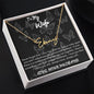 To My Wife Signature Style Name Necklace