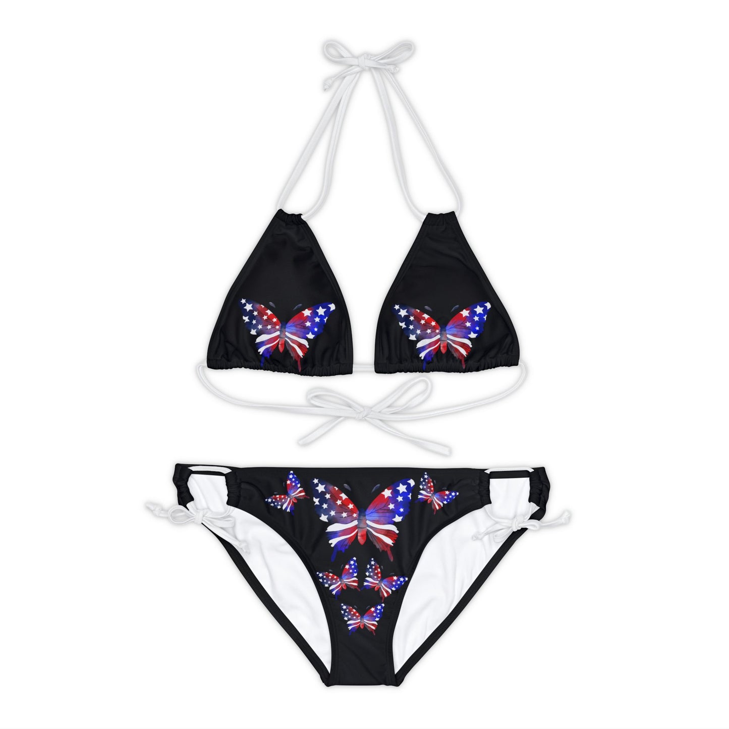 USA Born and Raised Strappy Bikini Set