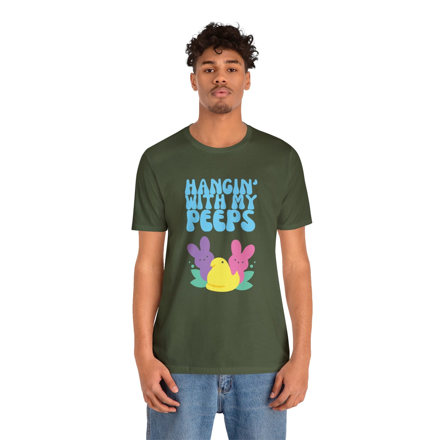 Hanging with My Peeps Jersey Short Sleeve Tee