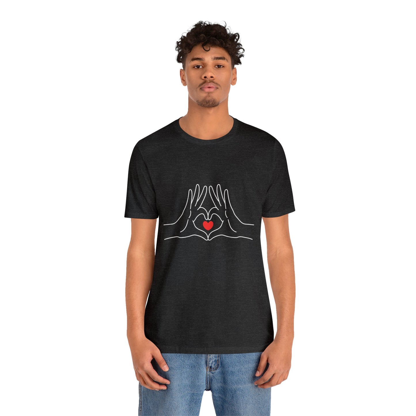 Love Hands Jersey Short Sleeve Tee