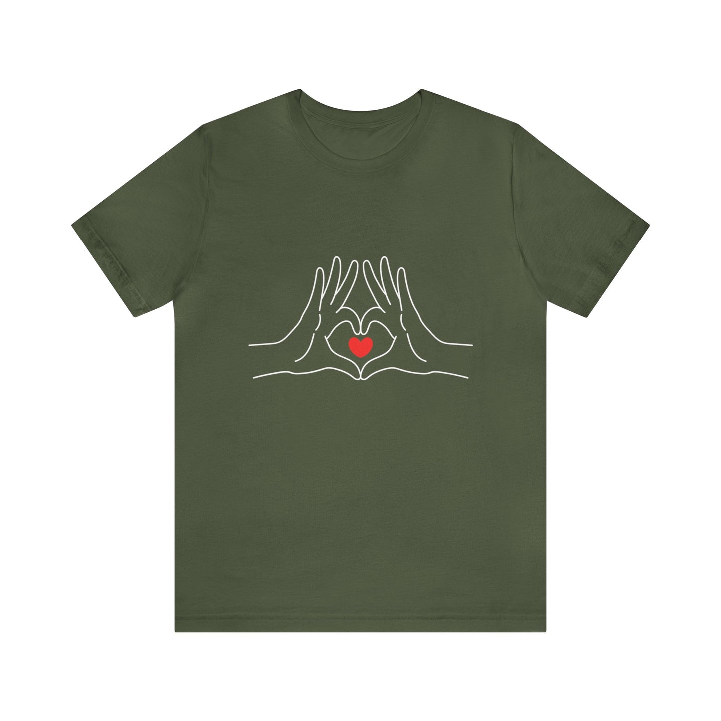 Love Hands Jersey Short Sleeve Tee