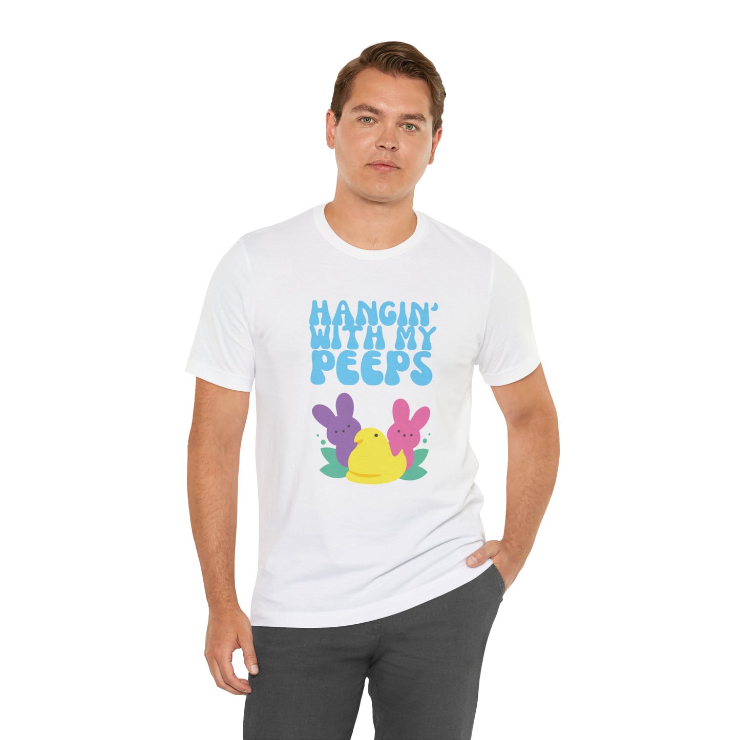 Hanging with My Peeps Jersey Short Sleeve Tee