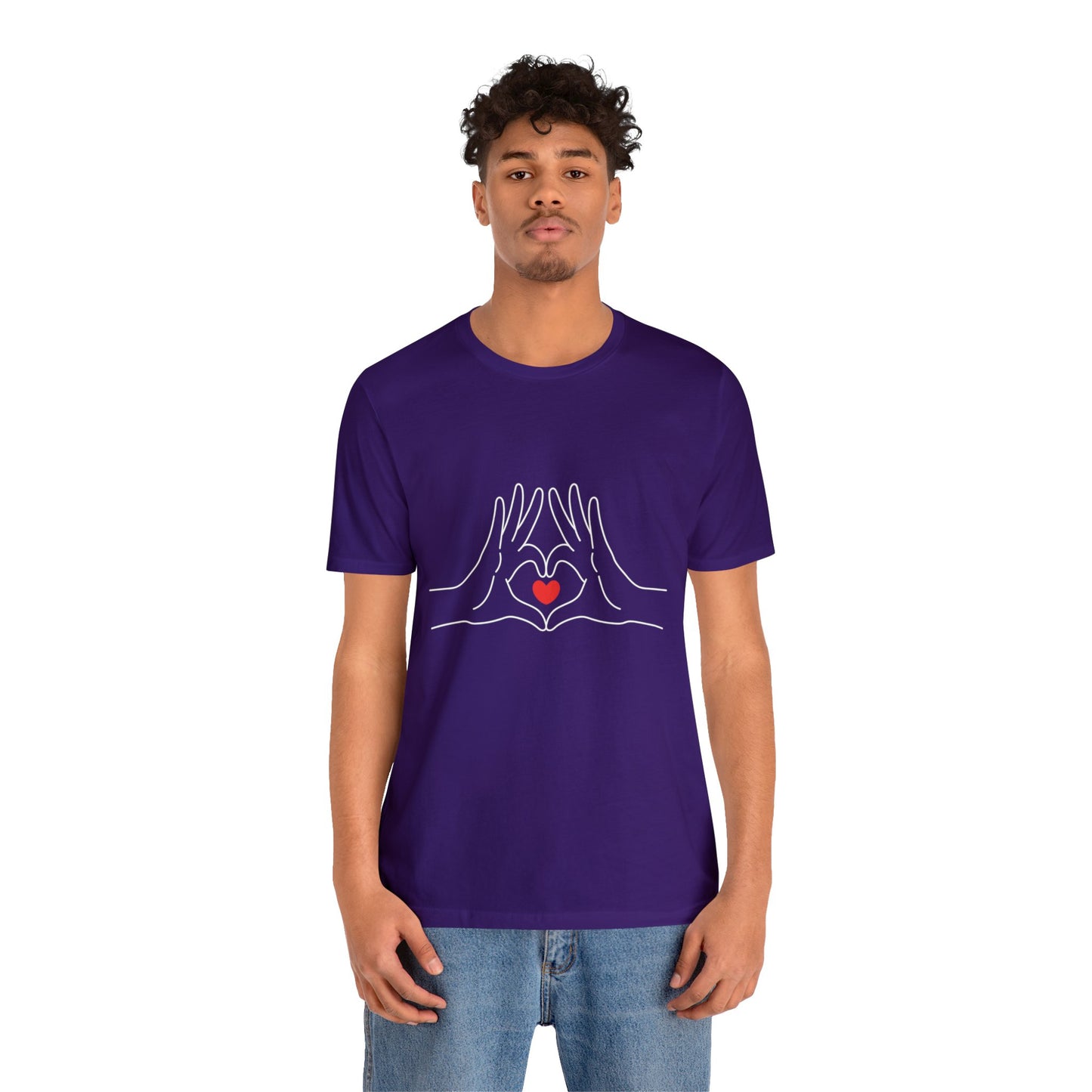 Love Hands Jersey Short Sleeve Tee