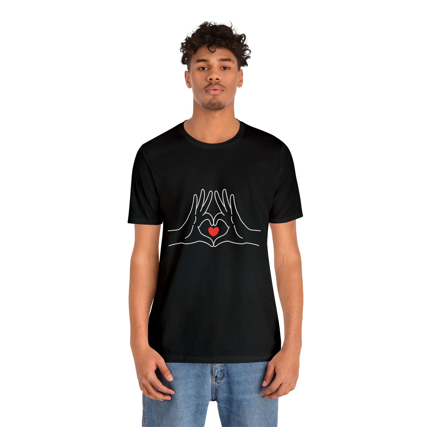 Love Hands Jersey Short Sleeve Tee