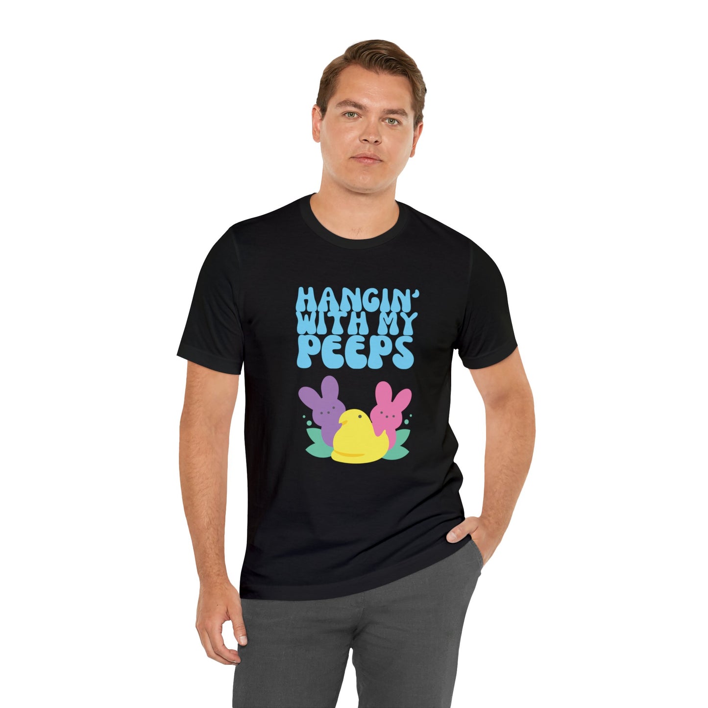 Hanging with My Peeps Jersey Short Sleeve Tee