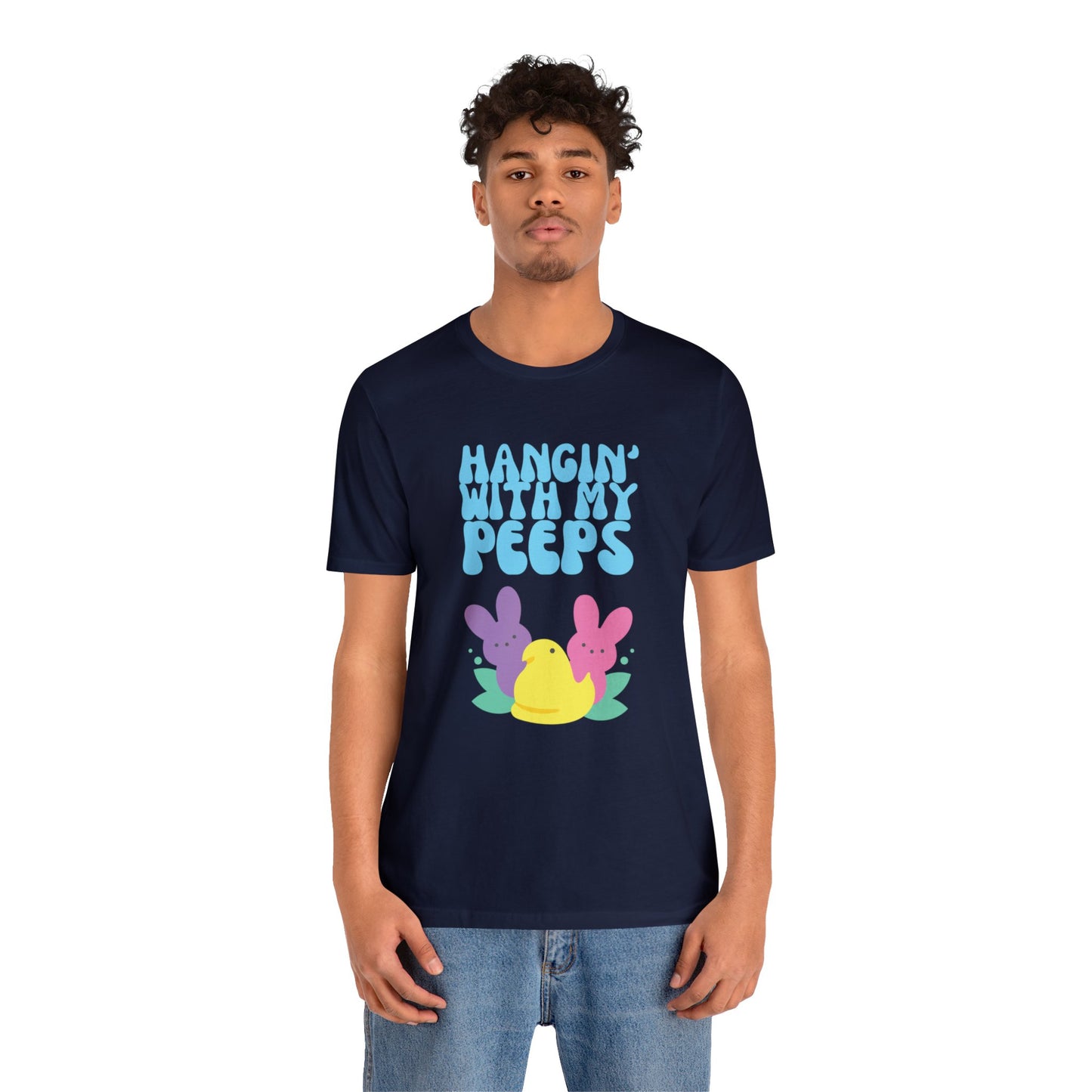 Hanging with My Peeps Jersey Short Sleeve Tee