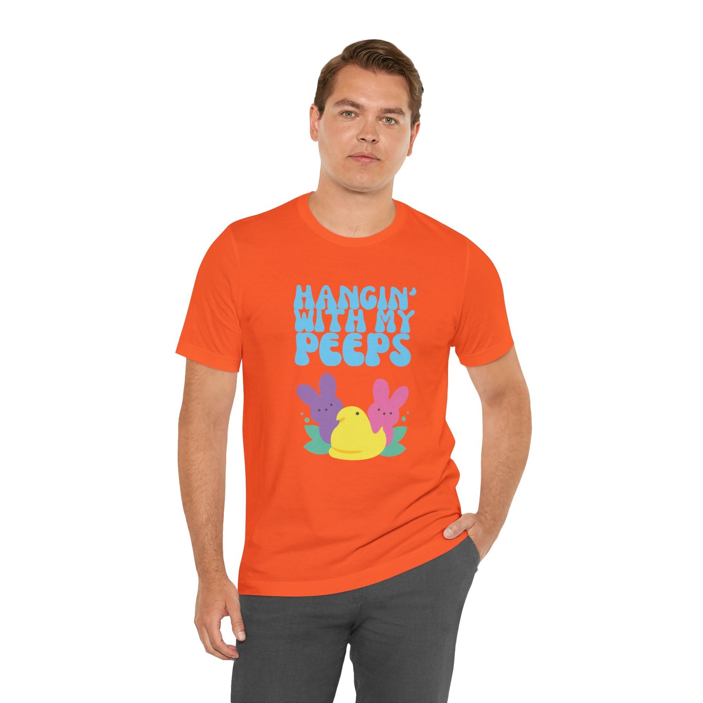 Hanging with My Peeps Jersey Short Sleeve Tee