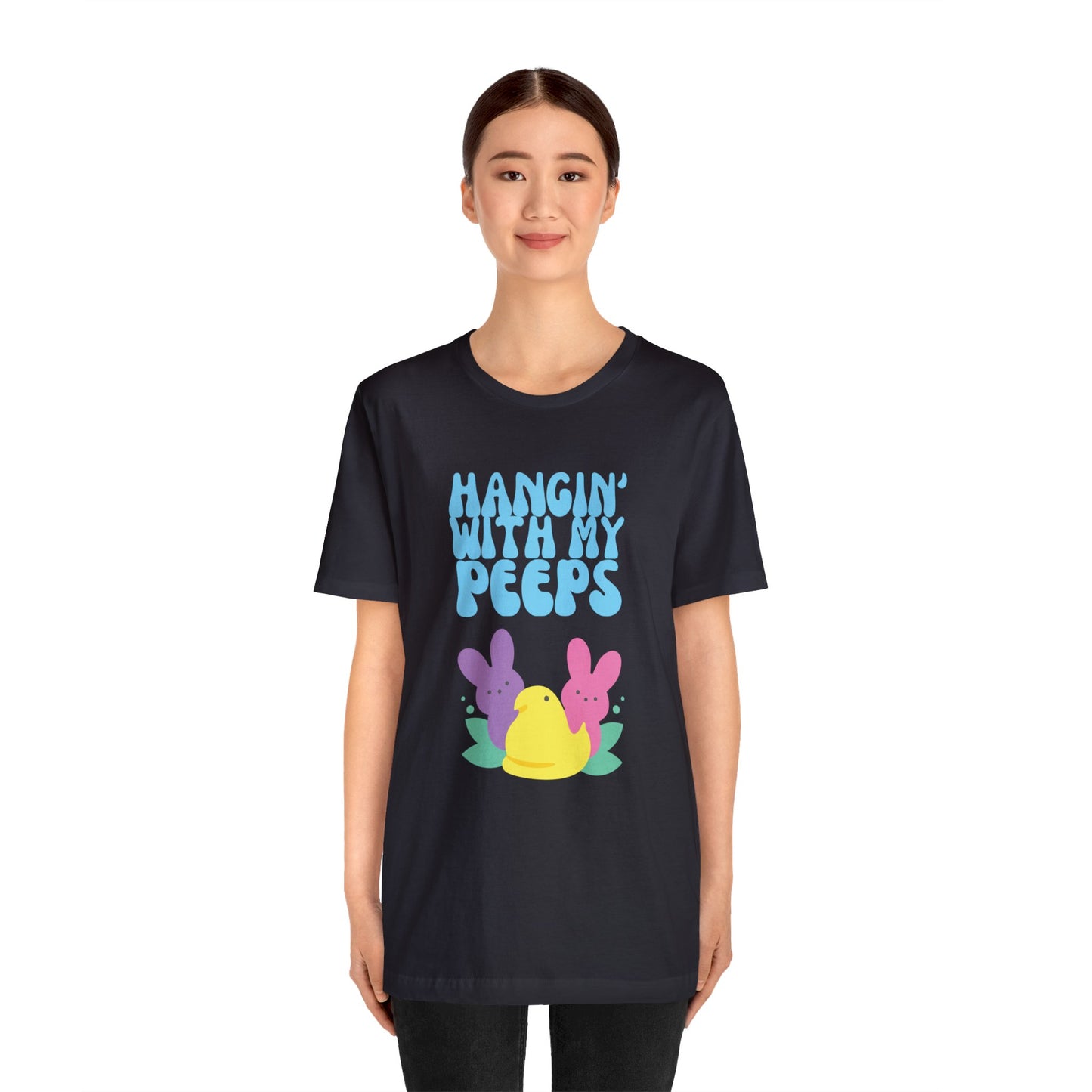Hanging with My Peeps Jersey Short Sleeve Tee