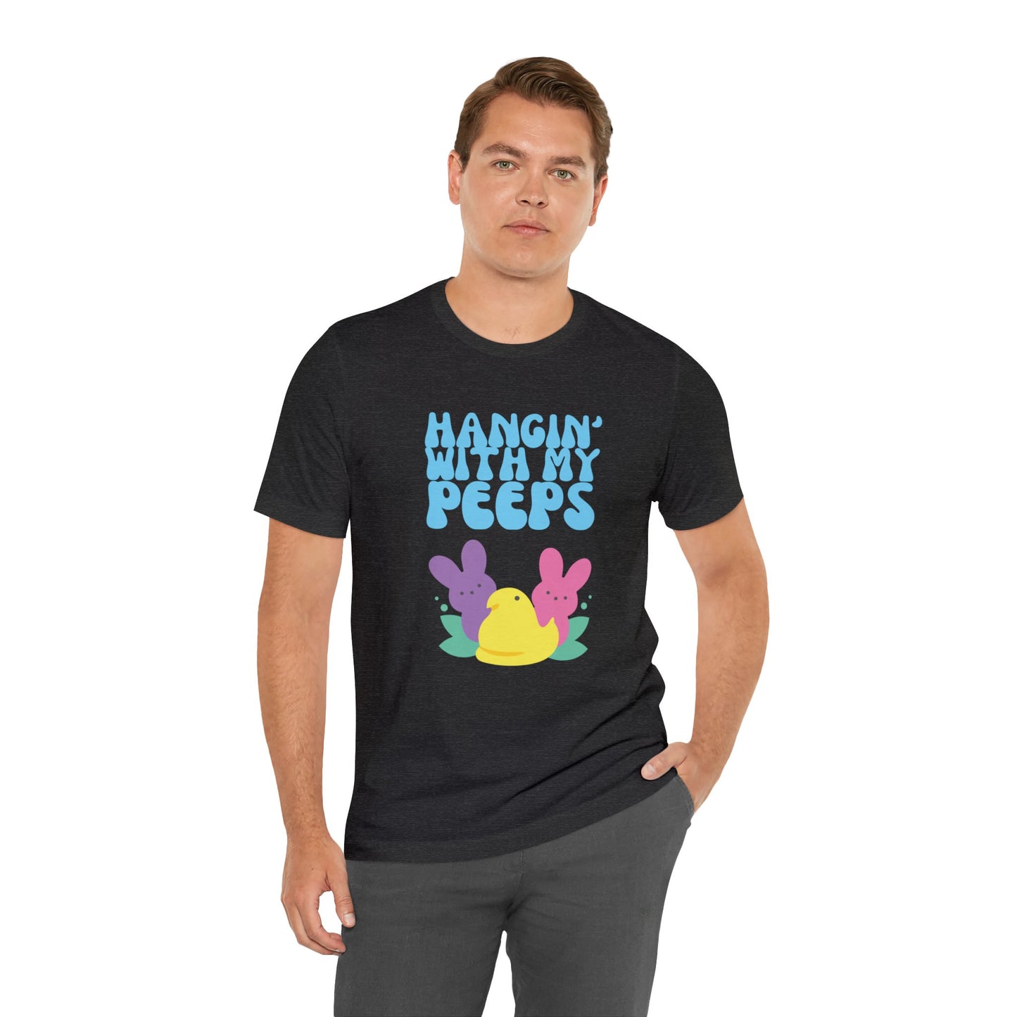 Hanging with My Peeps Jersey Short Sleeve Tee