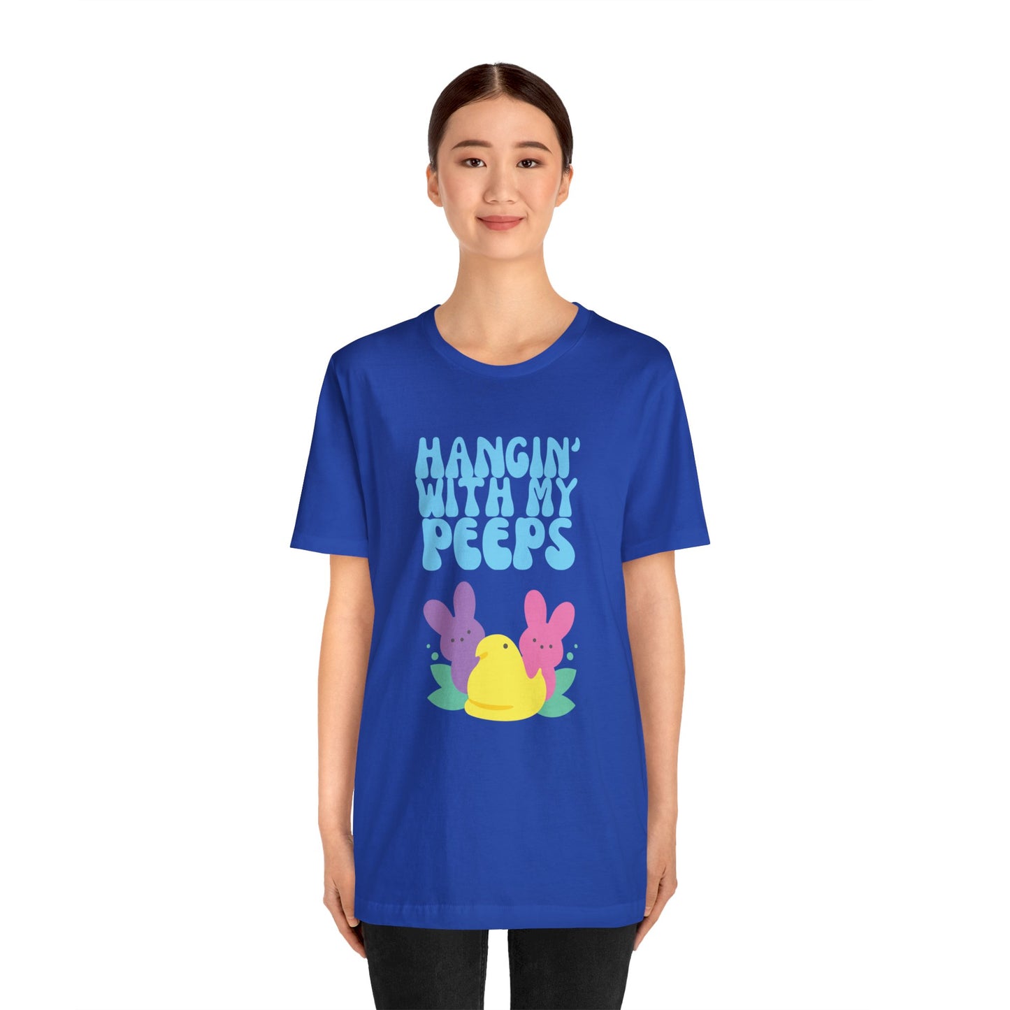 Hanging with My Peeps Jersey Short Sleeve Tee