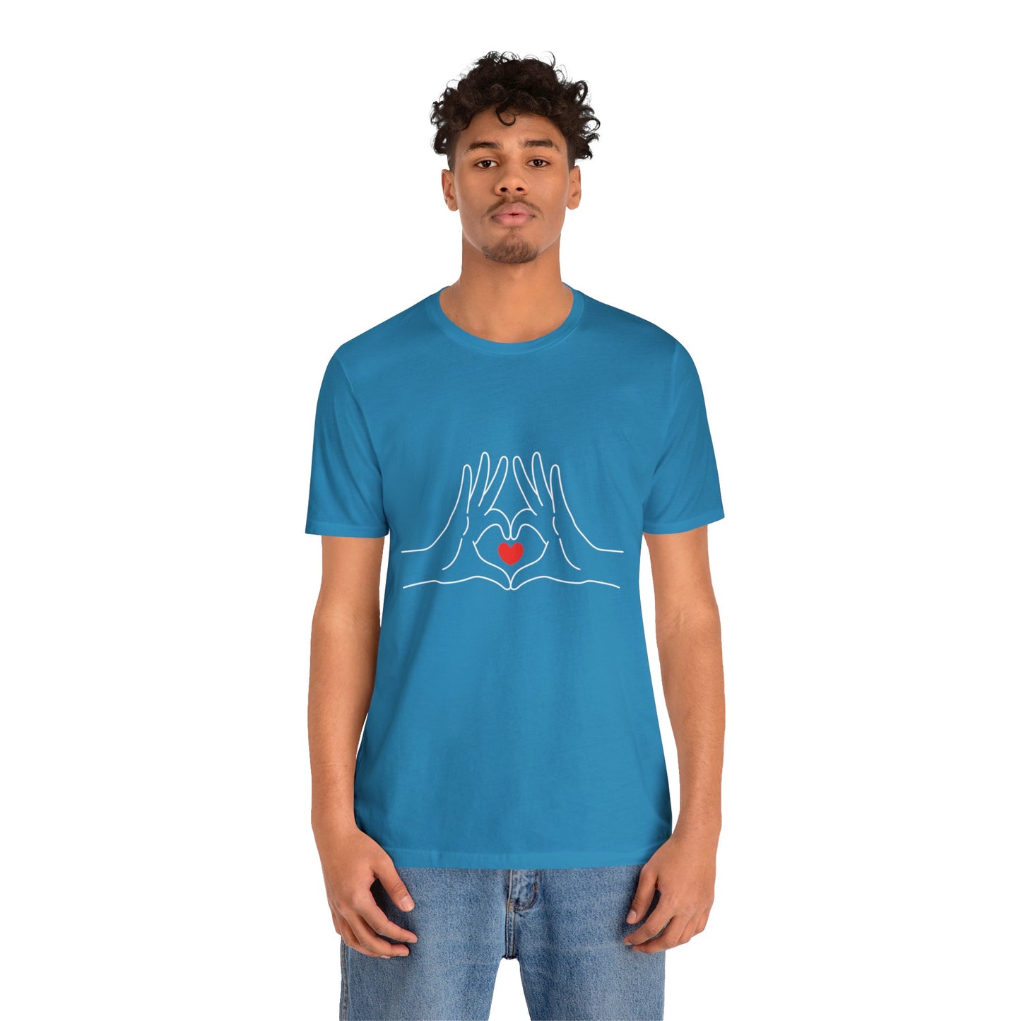 Love Hands Jersey Short Sleeve Tee