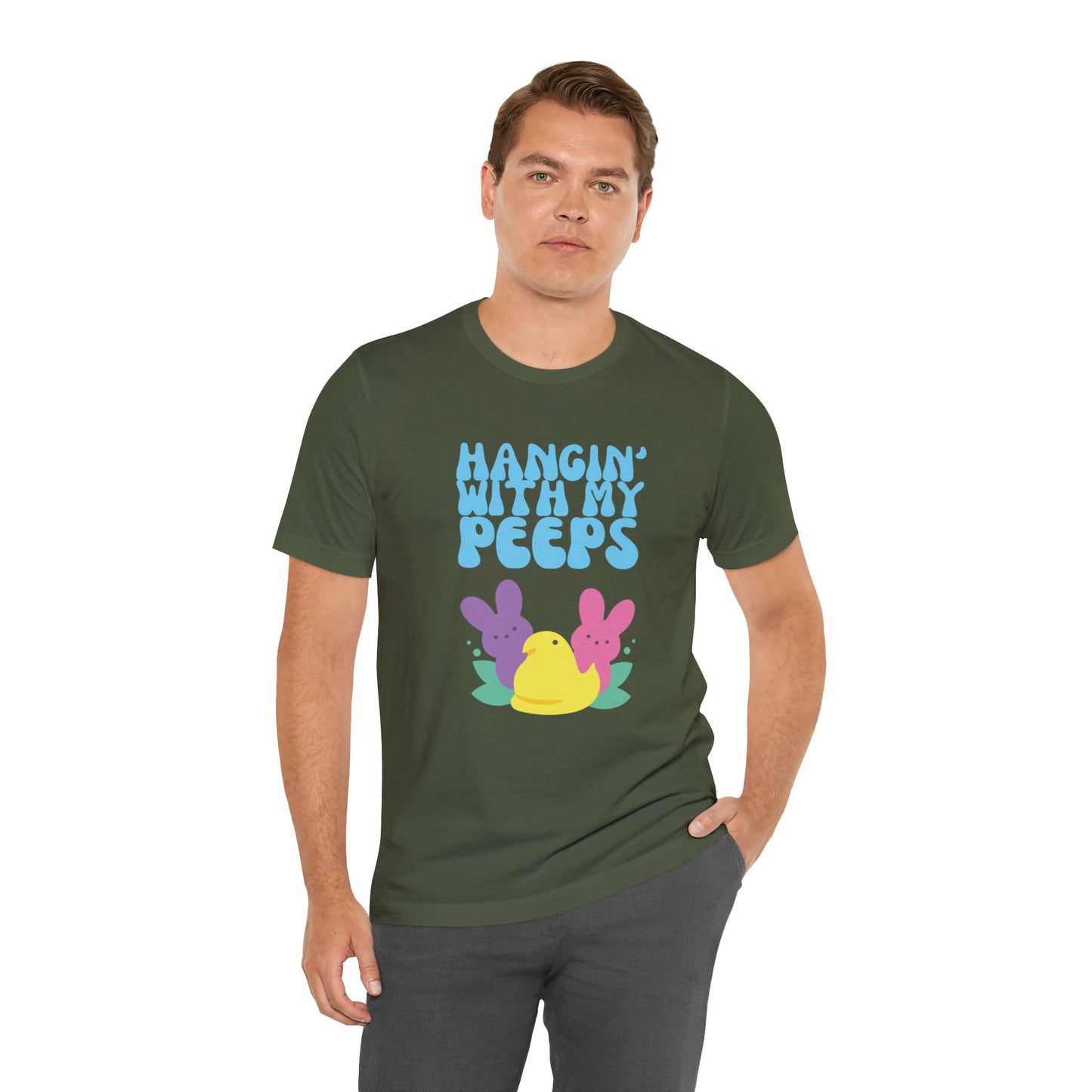Hanging with My Peeps Jersey Short Sleeve Tee