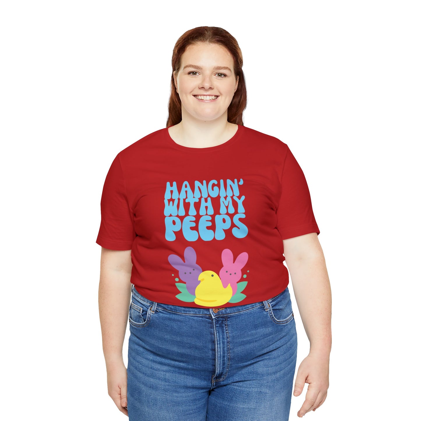 Hanging with My Peeps Jersey Short Sleeve Tee