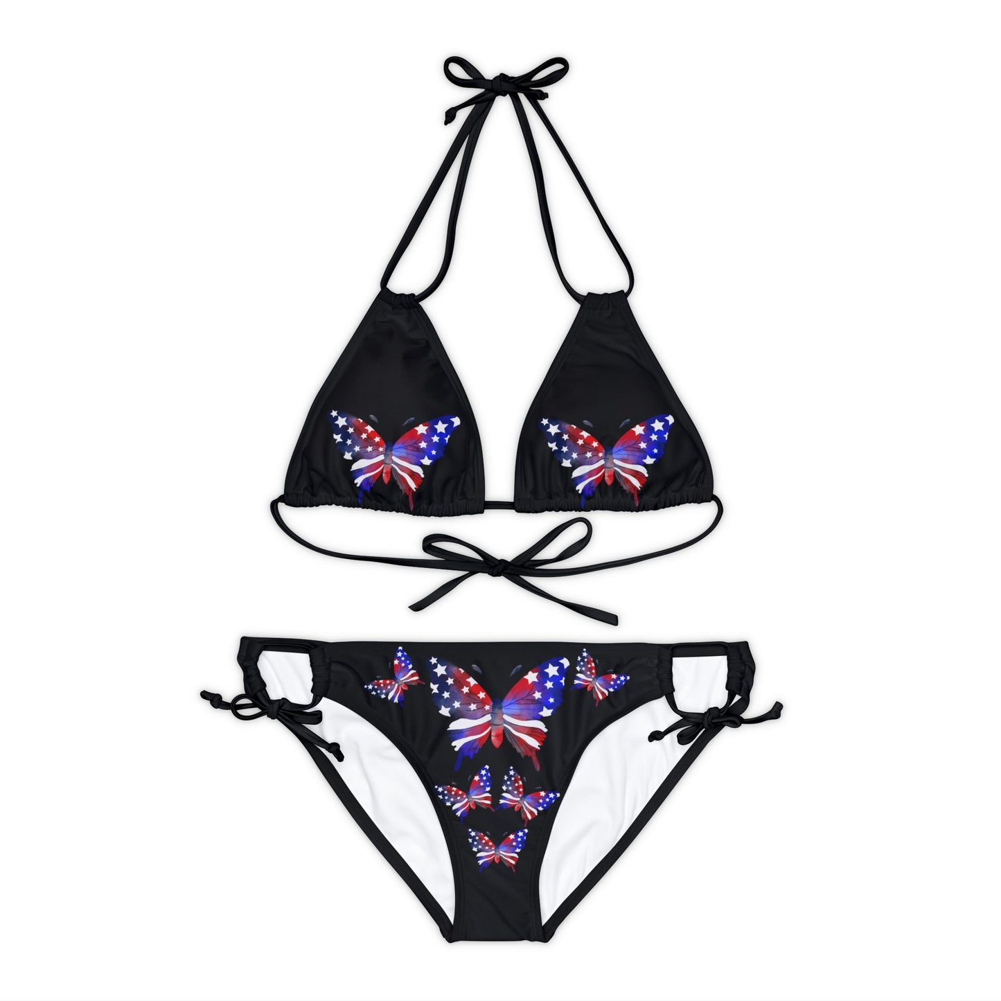 USA Born and Raised Strappy Bikini Set