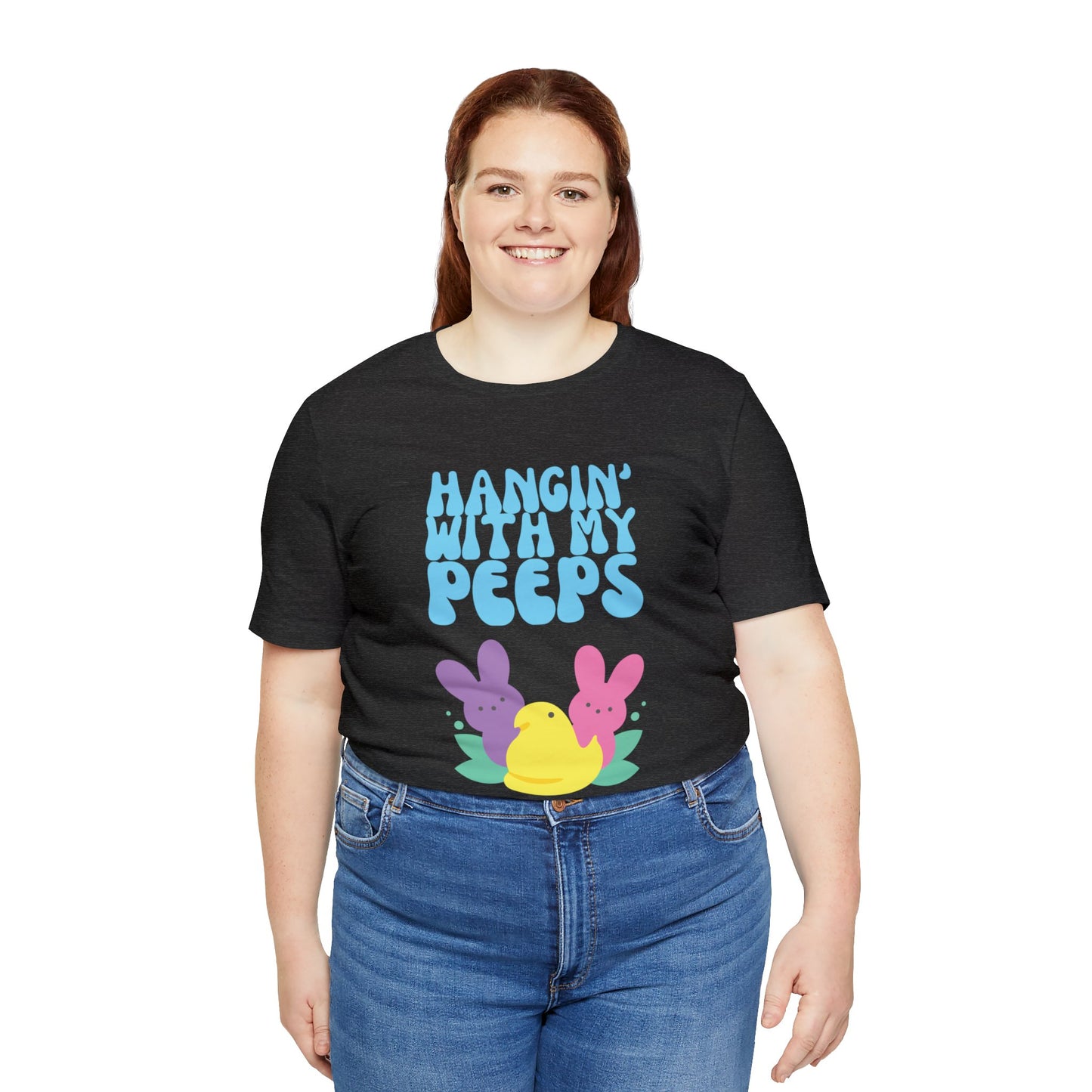 Hanging with My Peeps Jersey Short Sleeve Tee