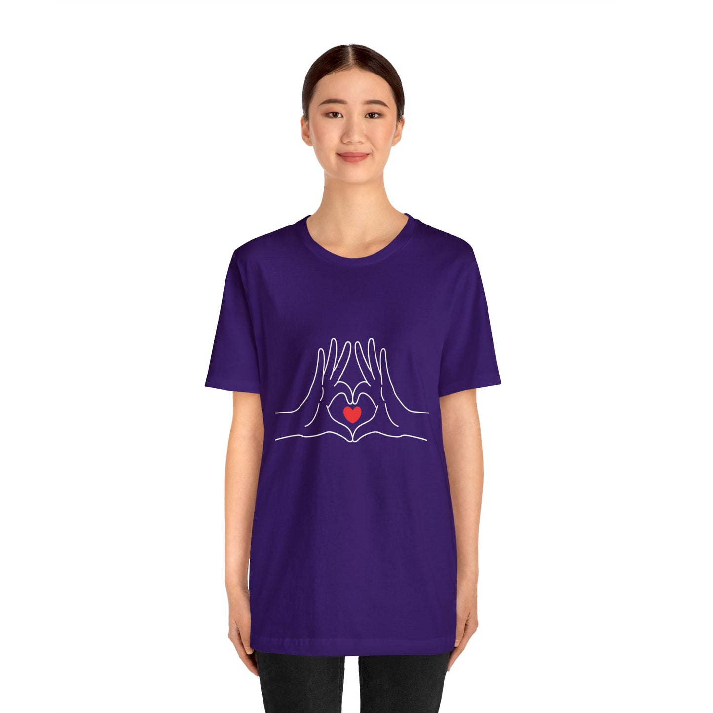 Love Hands Jersey Short Sleeve Tee