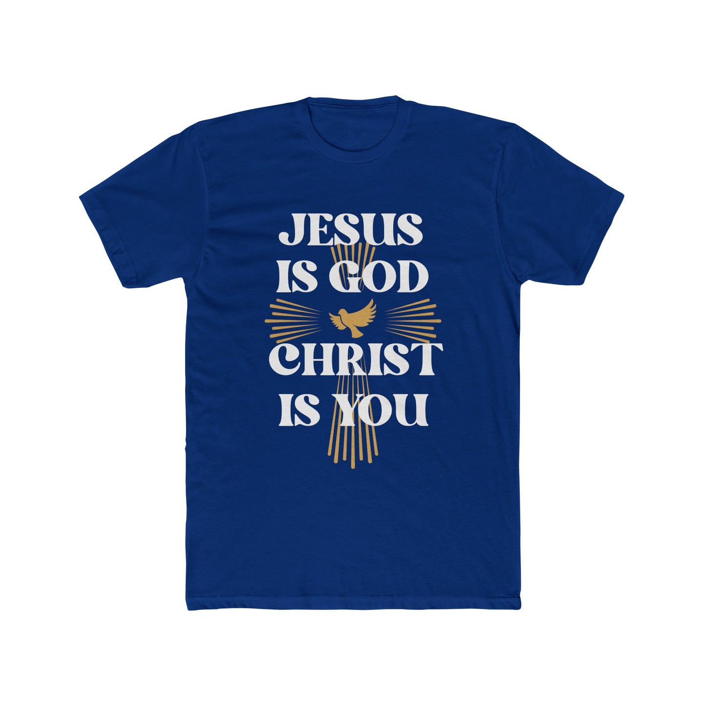 Jesus is GOD Unisex Cotton Crew Tee