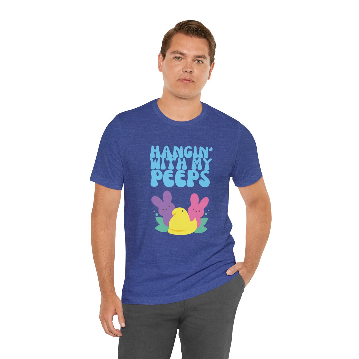 Hanging with My Peeps Jersey Short Sleeve Tee