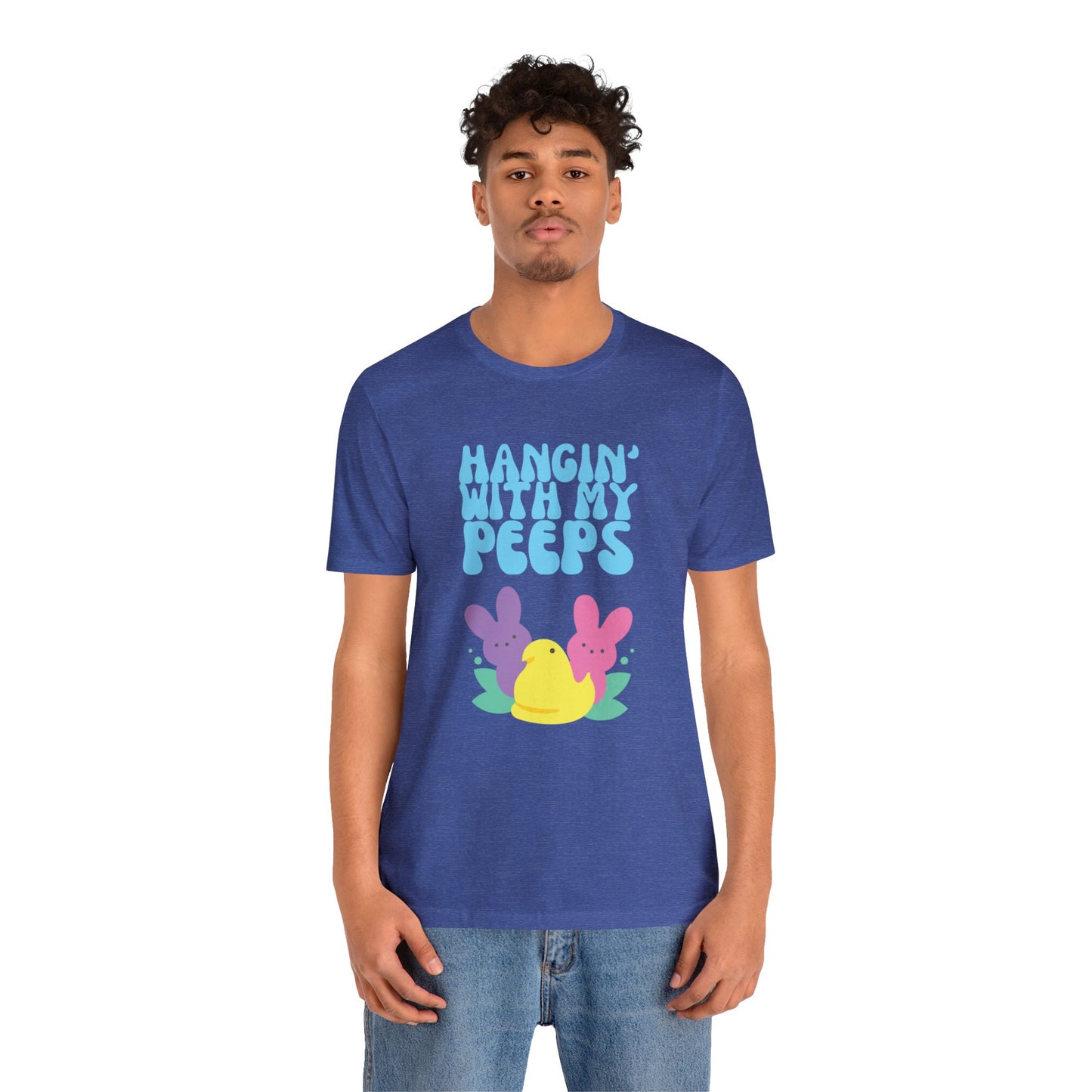 Hanging with My Peeps Jersey Short Sleeve Tee
