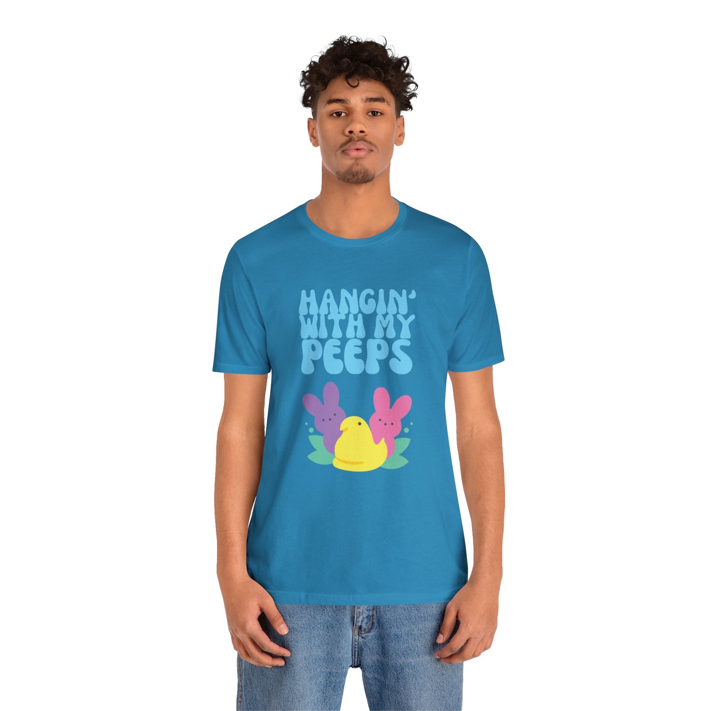 Hanging with My Peeps Jersey Short Sleeve Tee