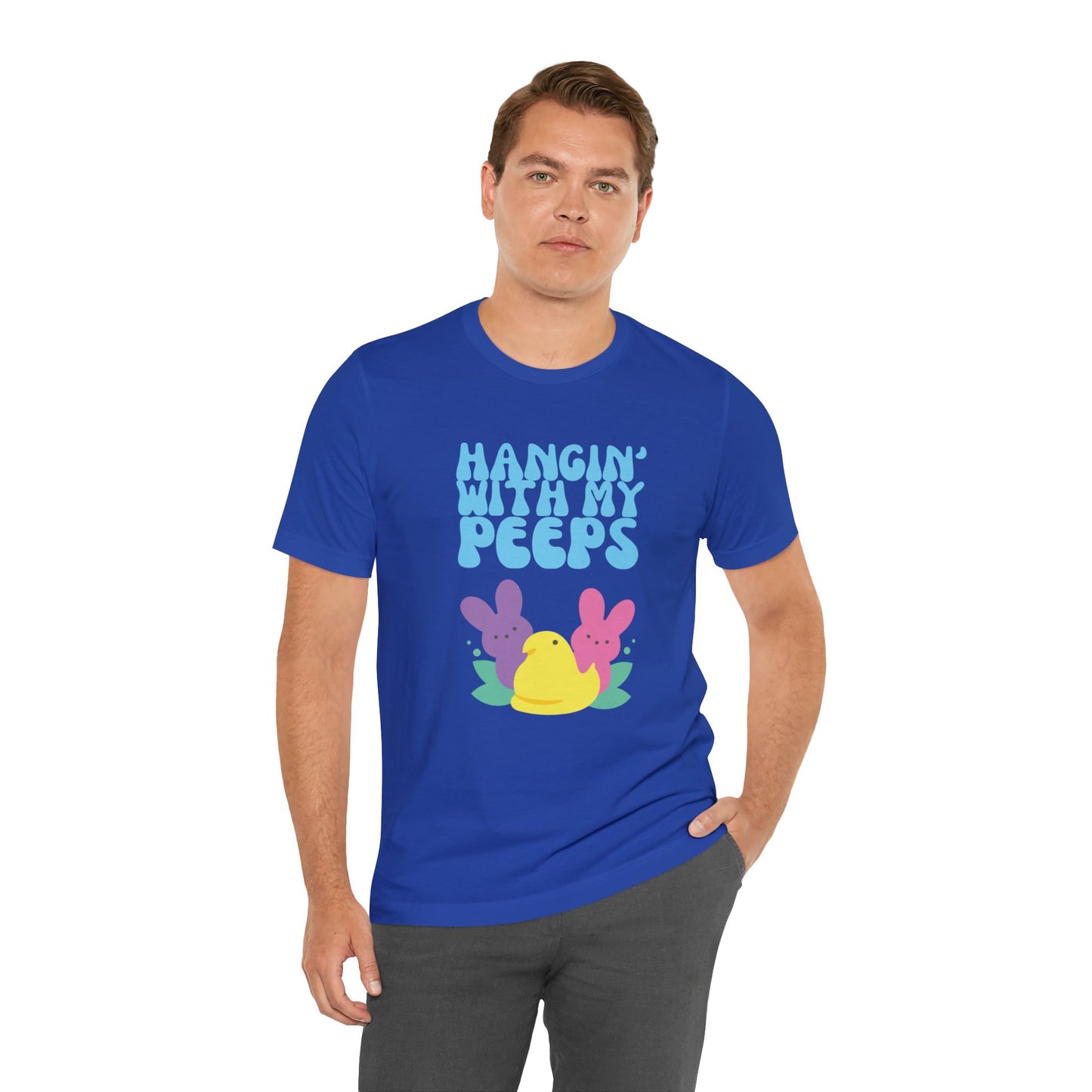 Hanging with My Peeps Jersey Short Sleeve Tee