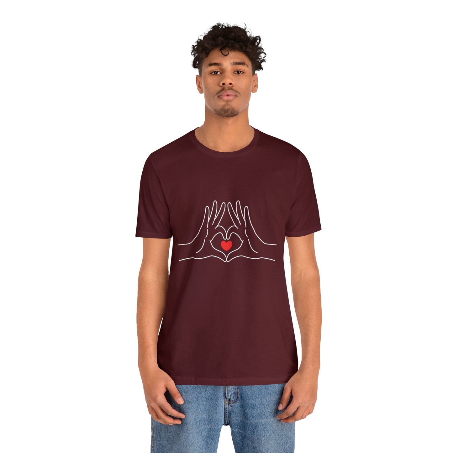Love Hands Jersey Short Sleeve Tee