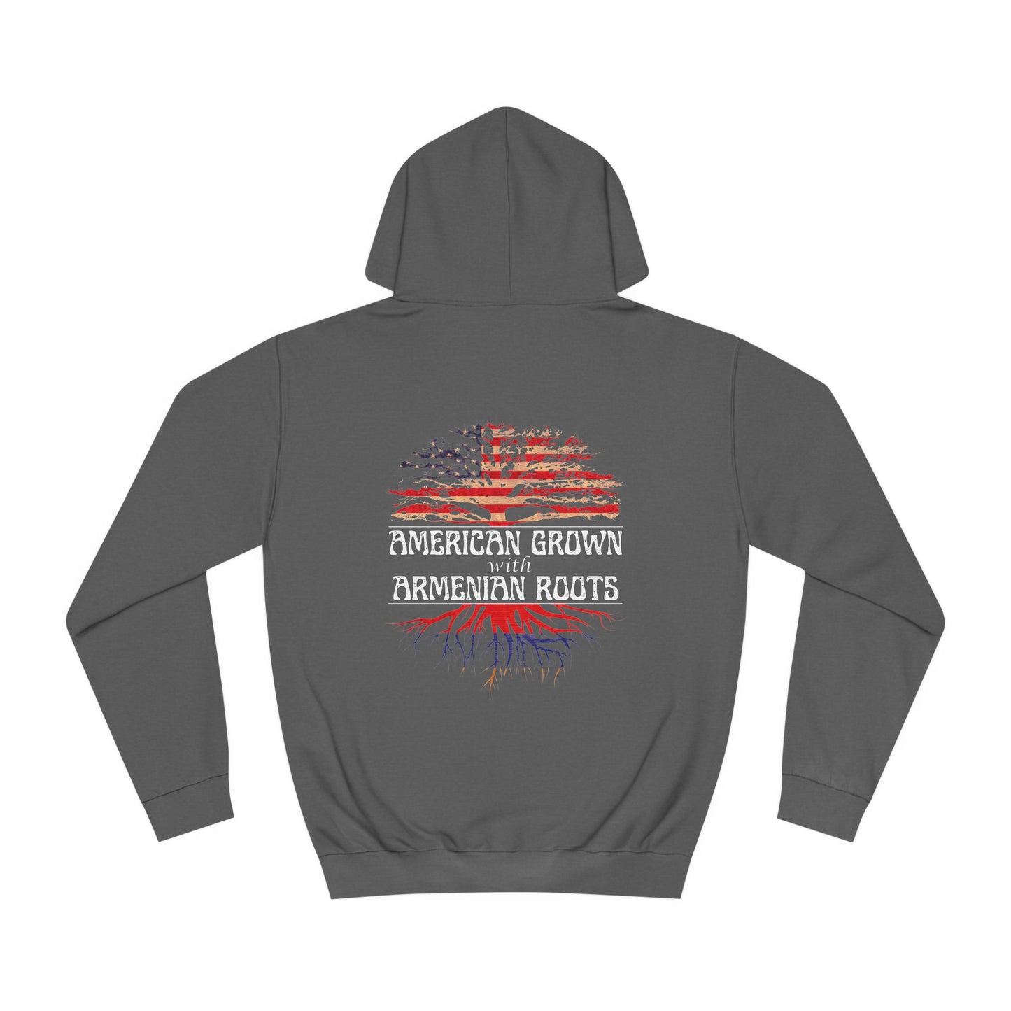 American/Armenian Unisex College Hoodie