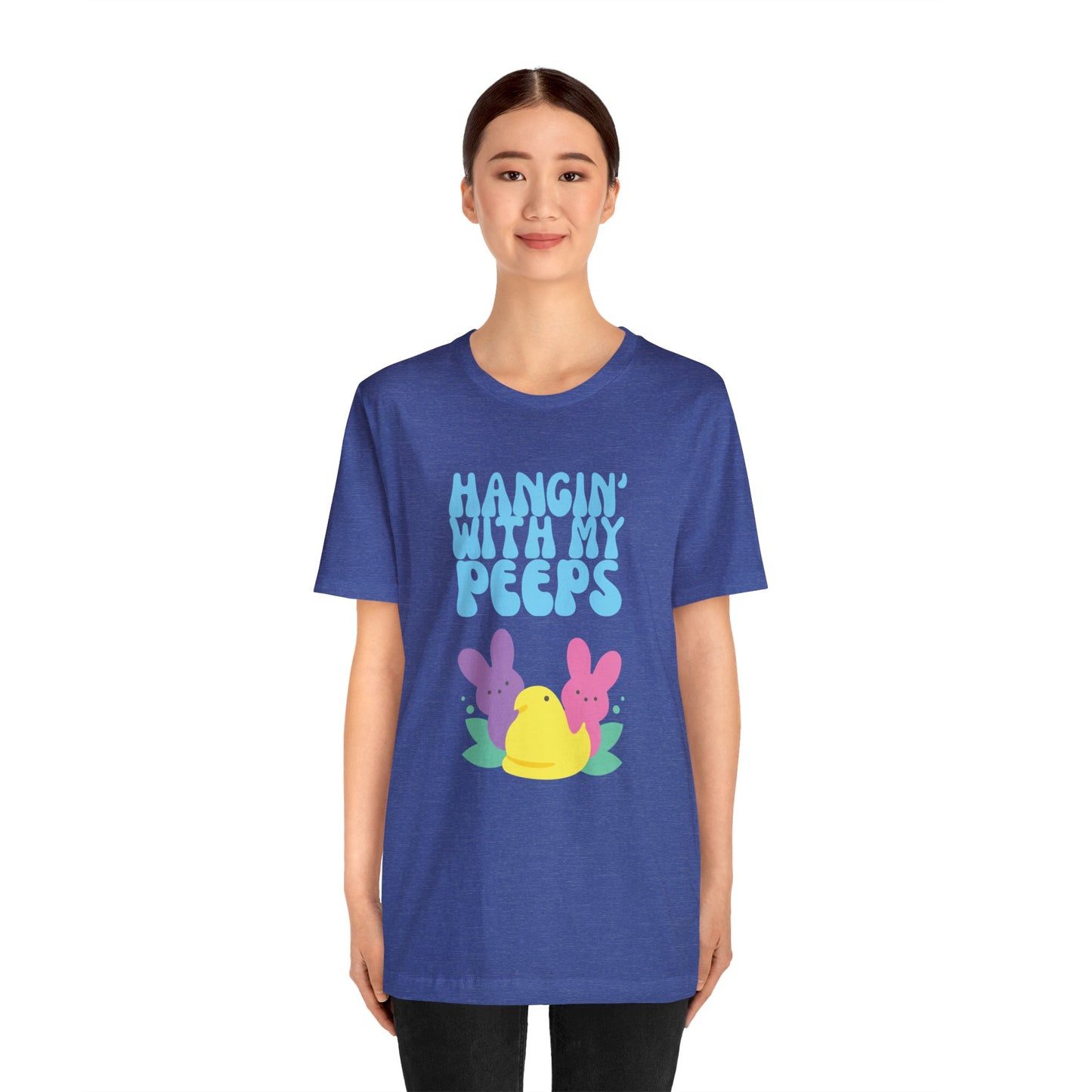 Hanging with My Peeps Jersey Short Sleeve Tee