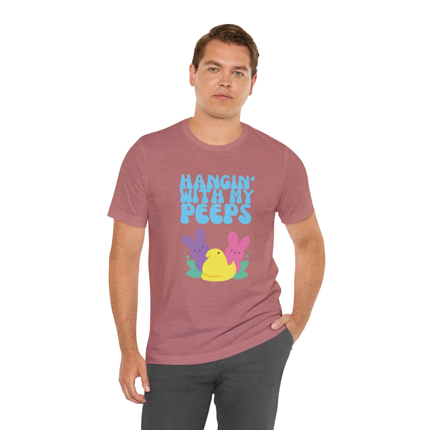 Hanging with My Peeps Jersey Short Sleeve Tee